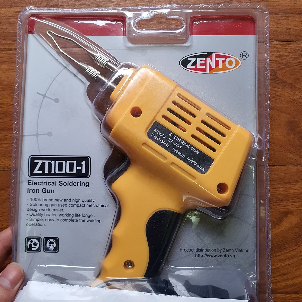 Mỏ hàn xung Zento 100W - Mỏ hàn thiếc