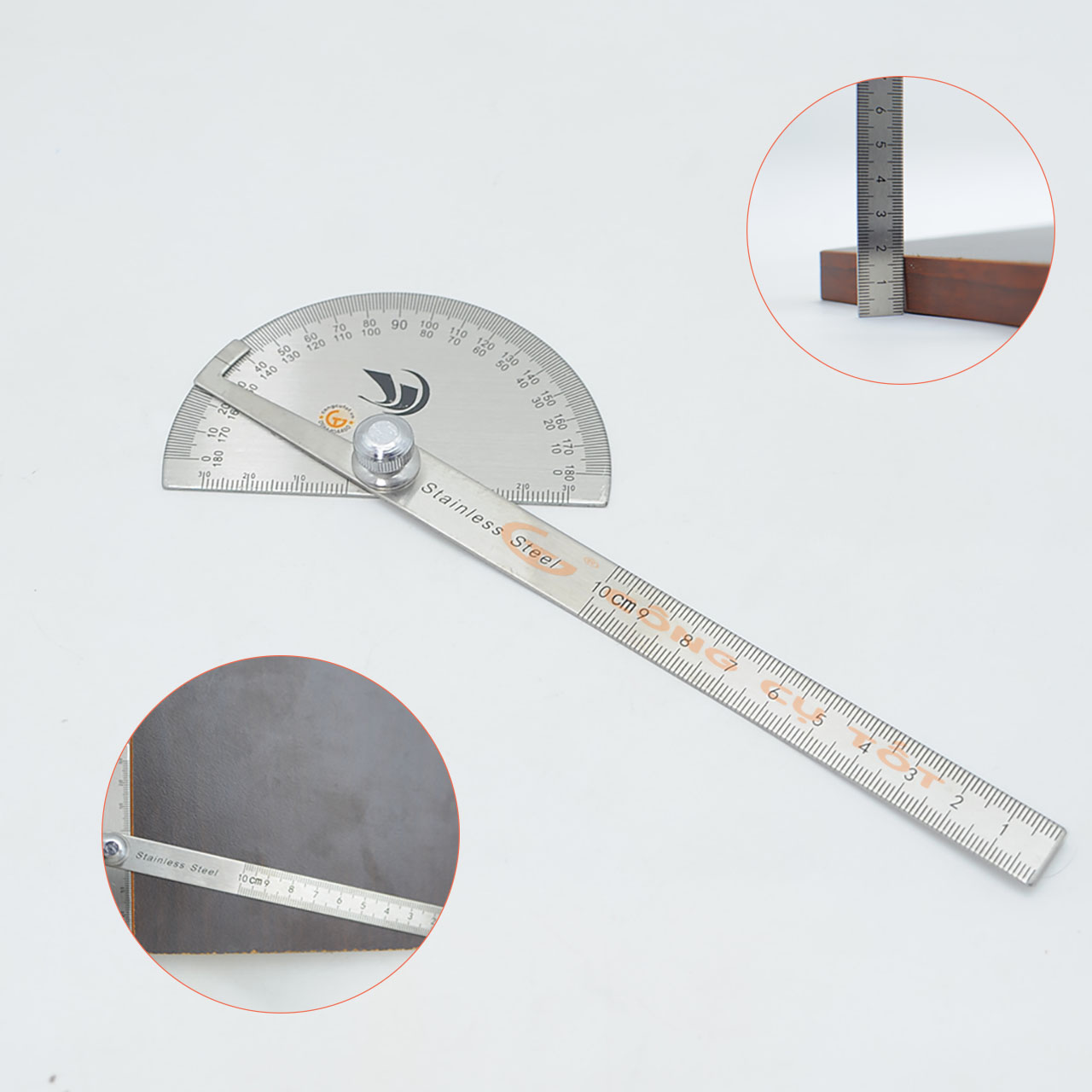 Thước đo góc 180 độ