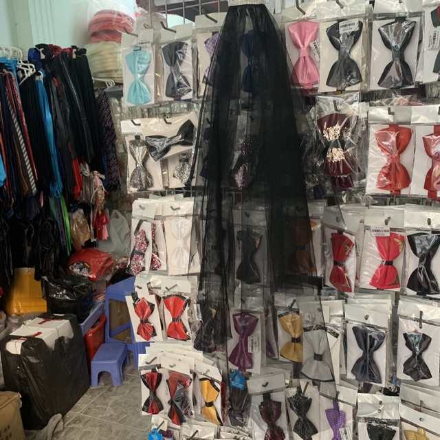 [HCM][Mã FASHIONGREEN44 giảm 10K đơn 50K] Voan trơn đen dài 90cm