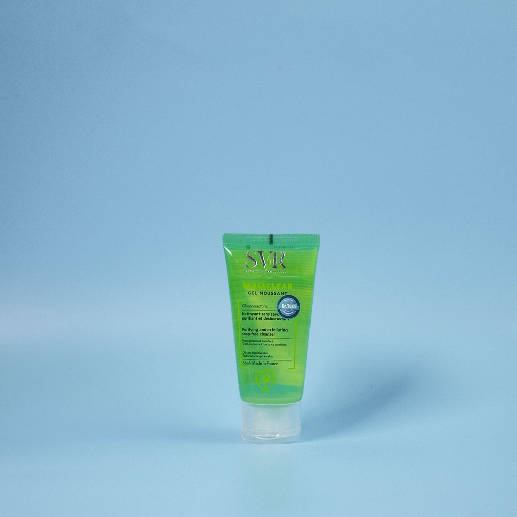 [HÀNG CÔNG TY] Sữa Rửa Mặt Dành Cho Da Dầu Mụn - SVR Sebiaclear Gel Moussant (55ml - 200ml)