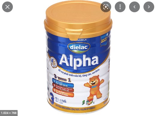 Sữa bột Dielac Alpha 3 và 4 (900g)