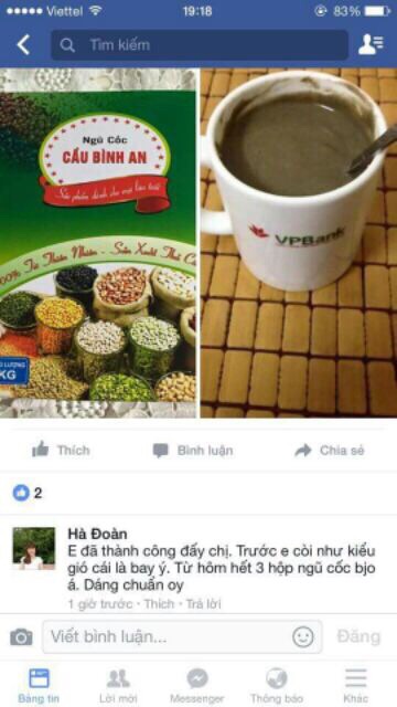 Ngũ Cốc Lợi Sữa Cầu Bình An