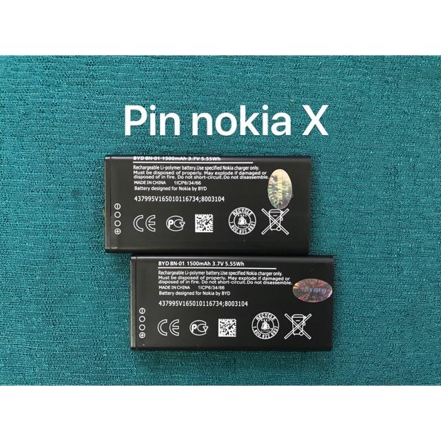 Pin nokia x / bn-01 bảo hành : 6 tháng