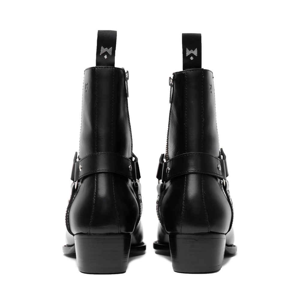 Giày boot THE WOLF the alpha wolf harness boot - Black