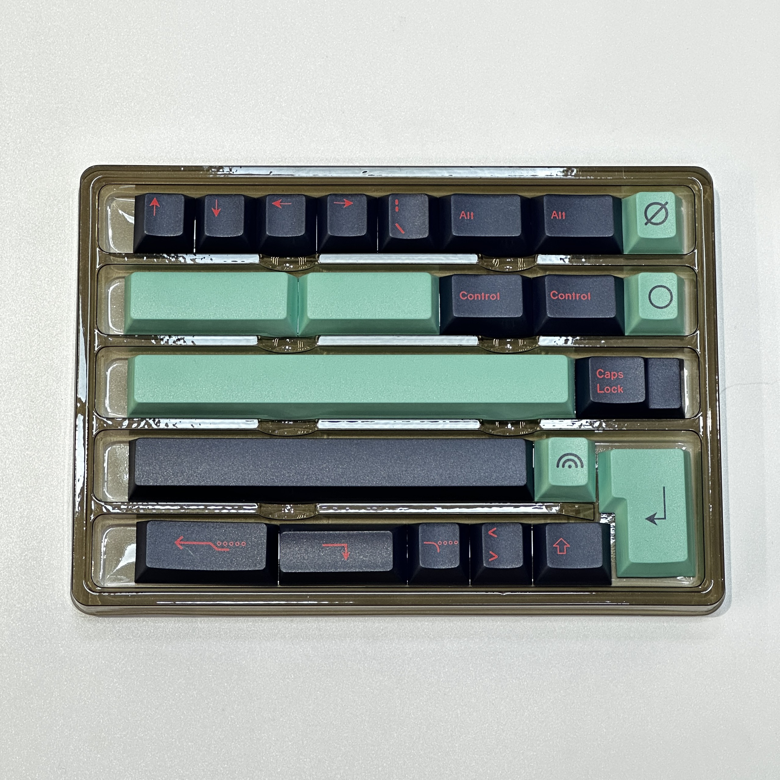 Bộ nút bàn phím cơ| Keycap cherry Metropolis dark | PBT Dyesub