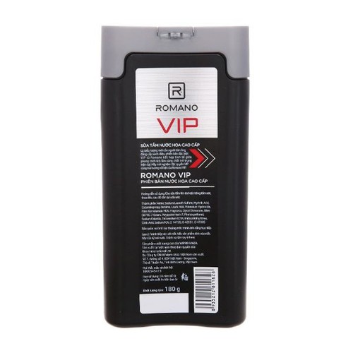 Sữa tắm nước hoa cao cấp Romano Vip 180g