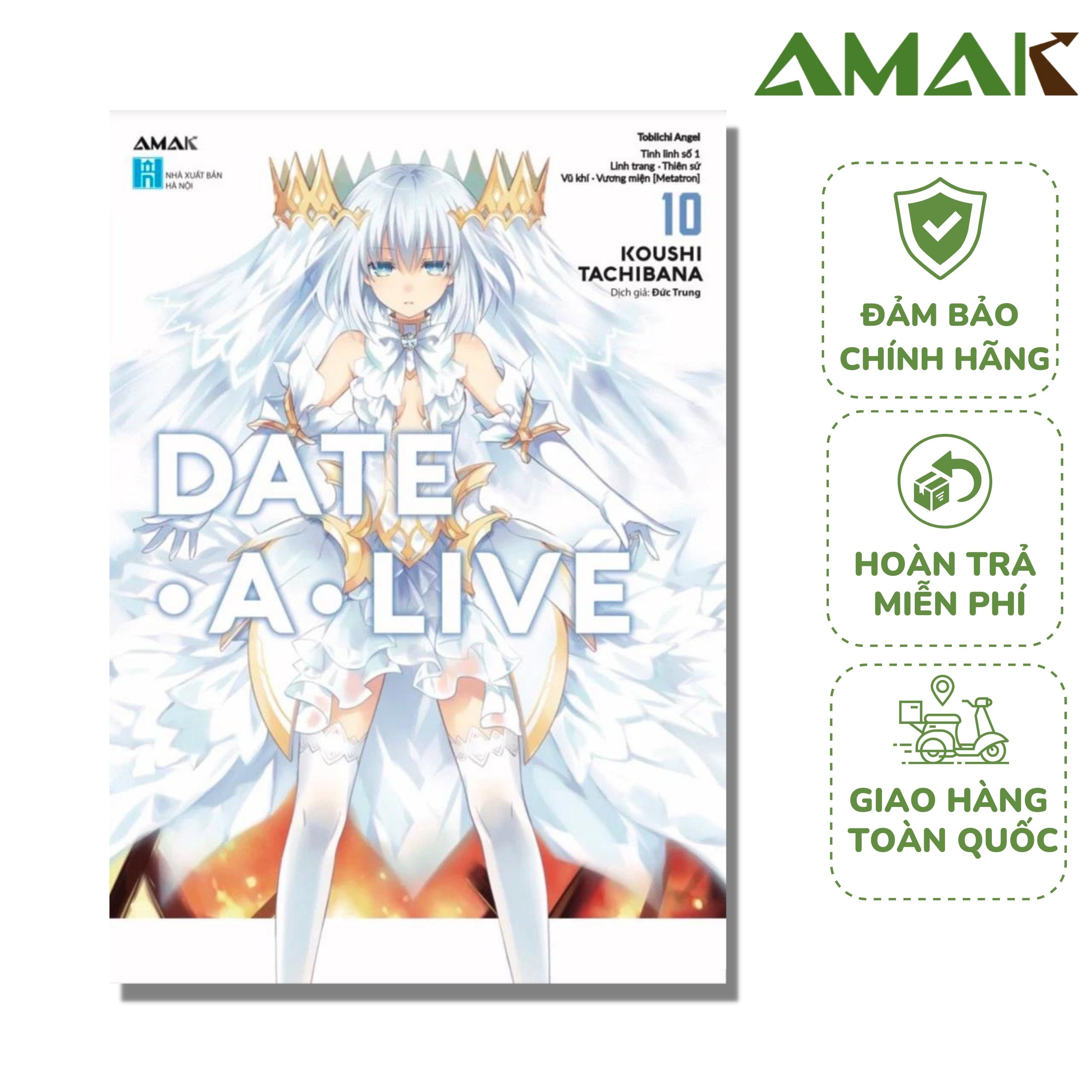 Date A Live - Tập 10 - Amak Books - Light Novel - 2023