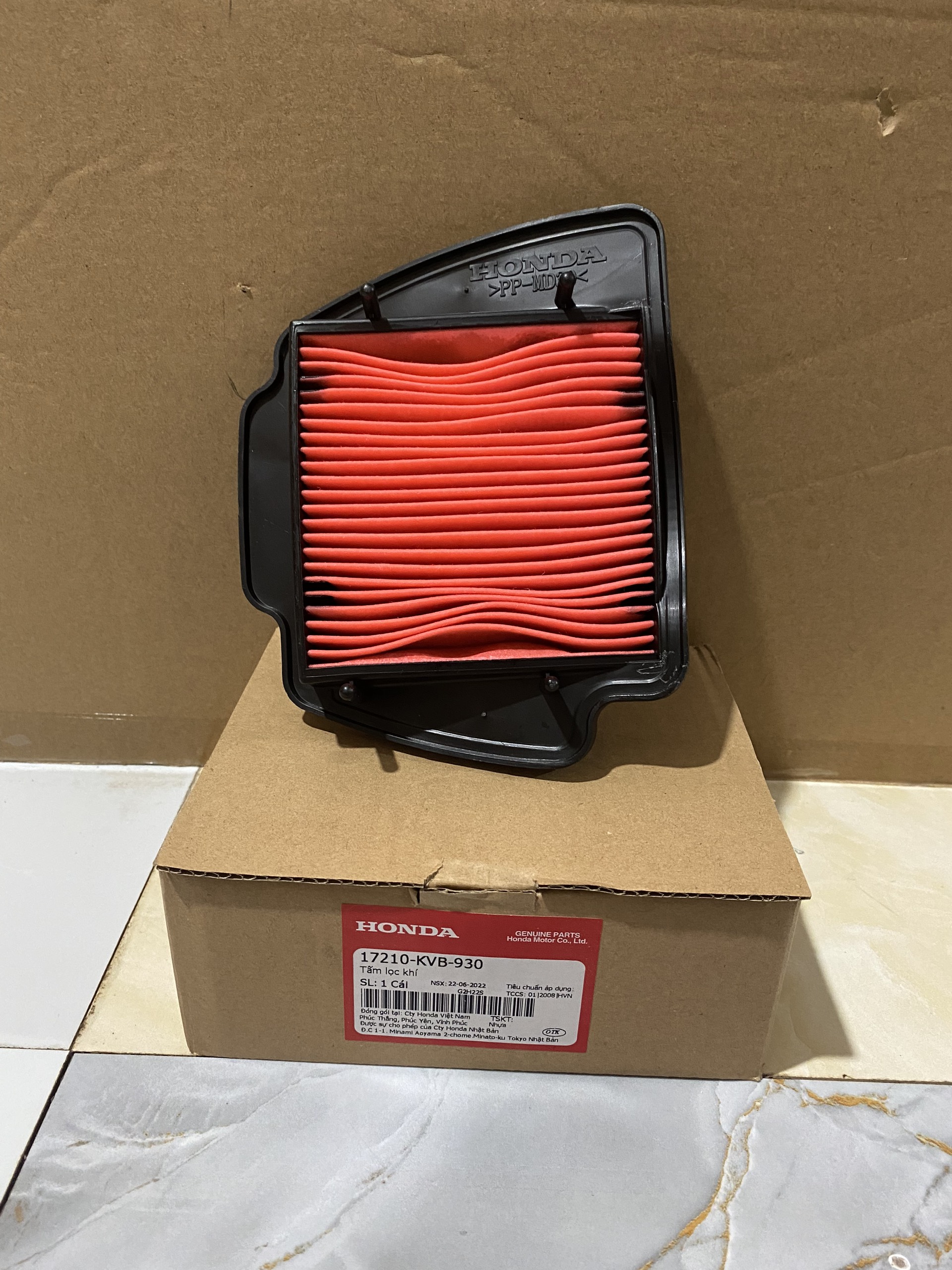 Lọc gió Honda Click, Airblade chế cơ 2008