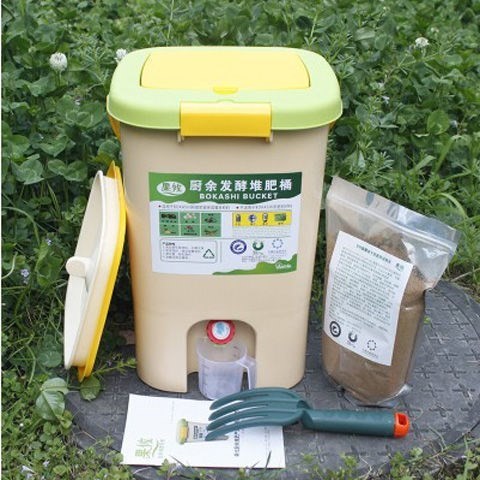 Thùng rác ủ phân hữu cơ Bokashi 21L