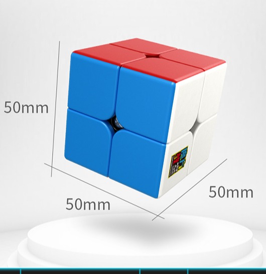 Rubik 2x2 Stickerless MoYu MeiLong MFJS Rubik 2 Tầng