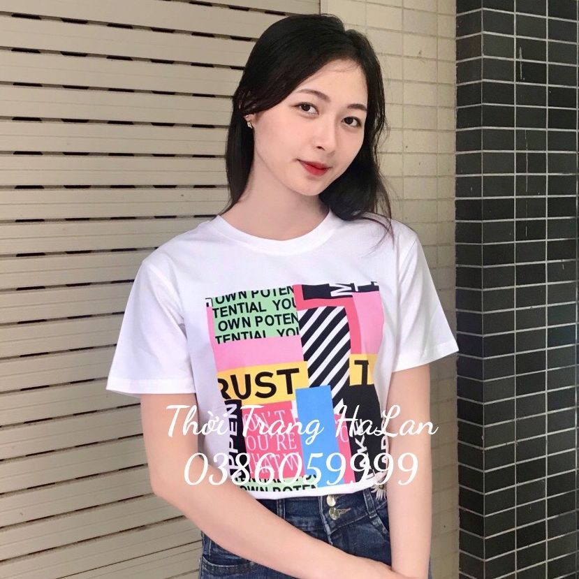 Áo Thun STRA xuất phông cotton sang xịn mịn cao cấp