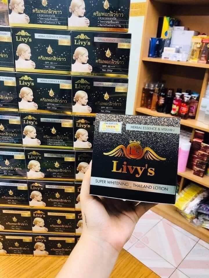 DƯỠNG TRẮNG TOÀN THÂN BODY LYVY ĐEN THÁI LAN