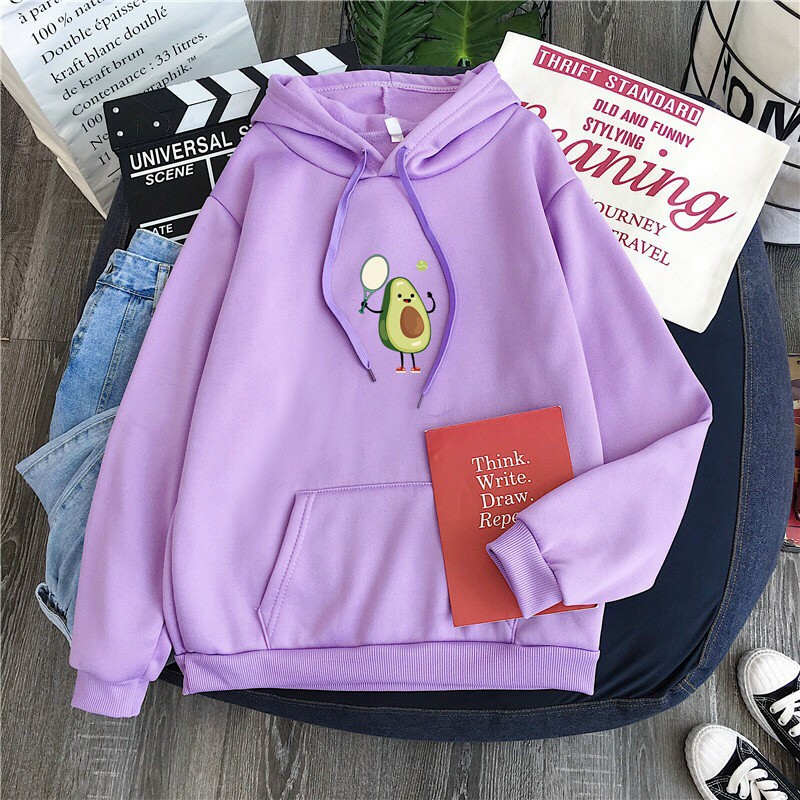 [HCM]áo hoodie in hình trái bơ