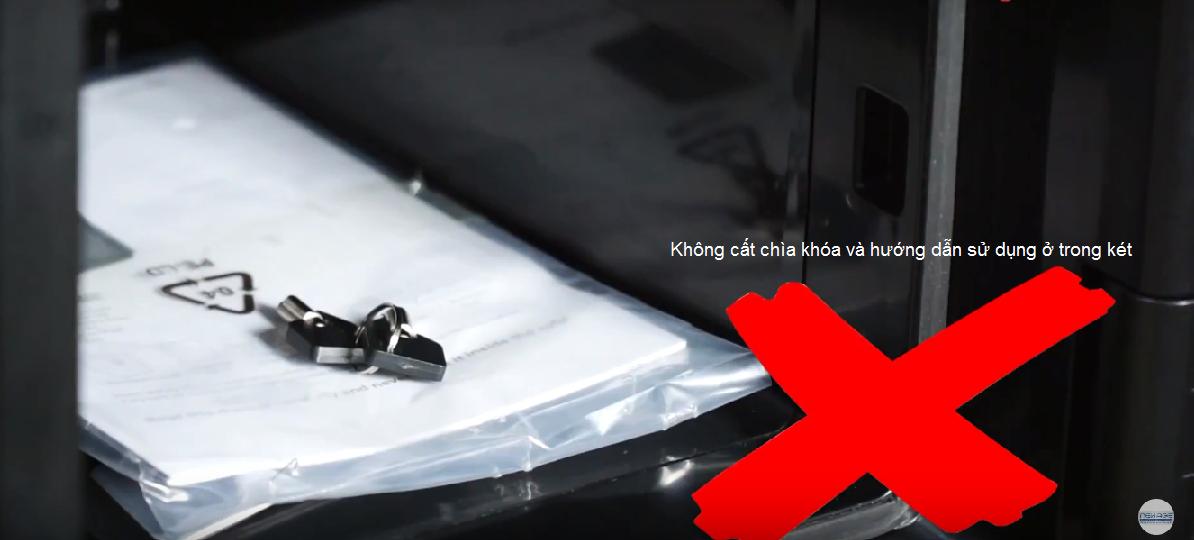 Két sắt Mỹ Honeywell 2901 khoá điện tử