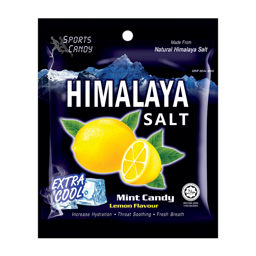 Kẹo ngậm vị bạc hà / vị gừng chanh muối Himalaya Salt Mint / Ginger Candy Lemon Flavour (Gói 15g) thơm miệng, mát họng
