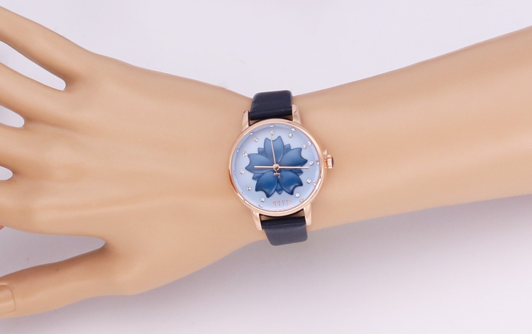 Đồng hồ nữ dây da Julius Ja-1000