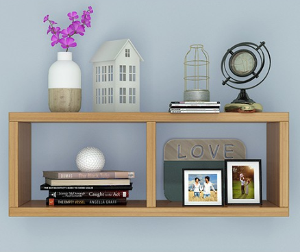 Kệ sách treo tường 60*25*20cm