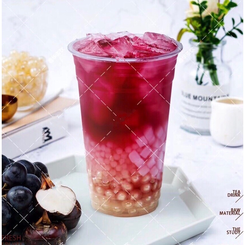 Thạch Hạt Nổ Doumanguan (Củ Năng, Đậu Đỏ, Yến Mạch, Lúa Mạch) Lon 850gr