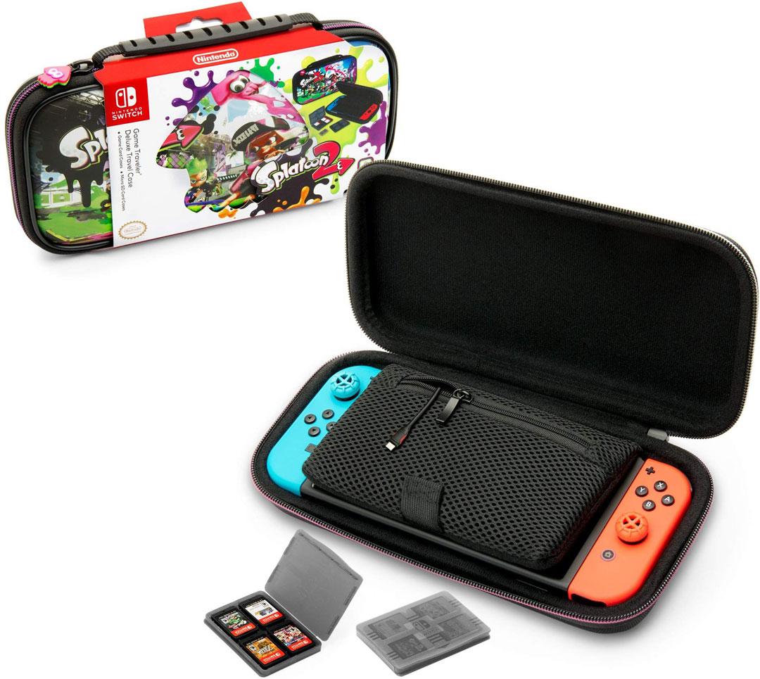 túi đựng 3D nintendo switch oled v1 v2 mario ,splastoon ,donkeykong Hộp đựng bao chống sốc máy game Nintendo Switch