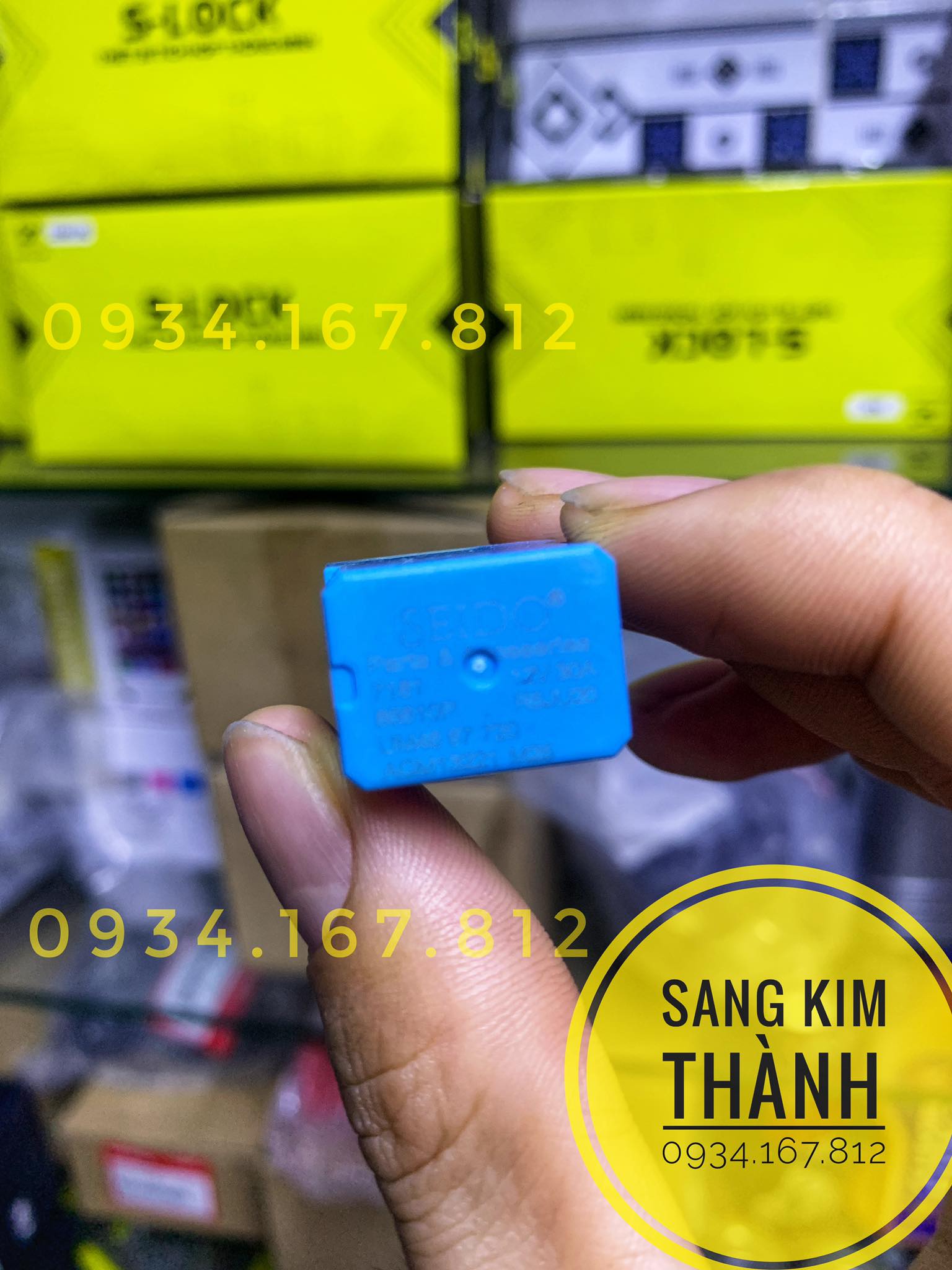 Relay Seido 12V-30A DC 5 Chân Chính Hãng