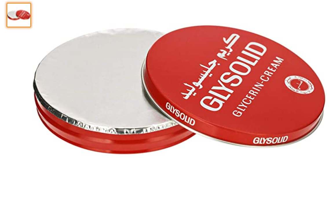 Kem Glysolid Đức dành cho gót chân khô nẻ Glysolid Glycerin Cream 80ml