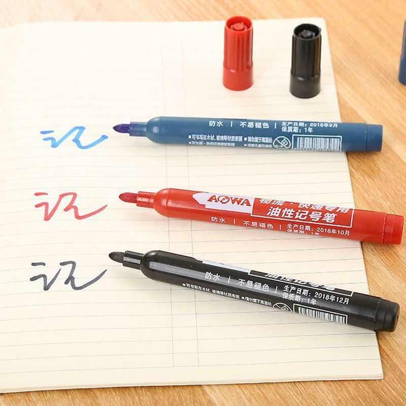 COMBO 2 BÚT LÔNG DẦU AOWA MÀU ĐEN