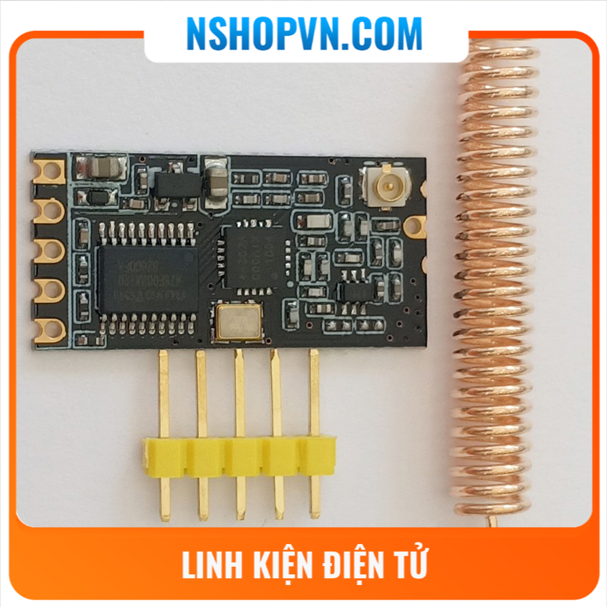 Mạch thu phát sóng rf gt-38 si4438 / 4463 1200m uart