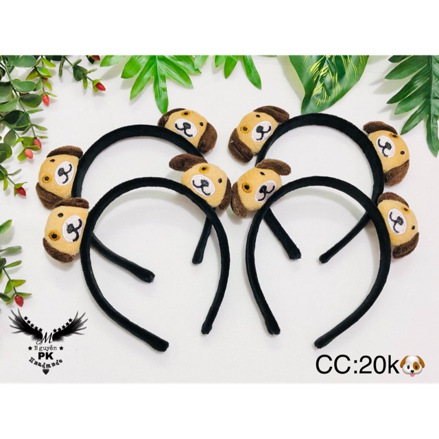 [HCM]Băng đô cài tóc chú chó  cute