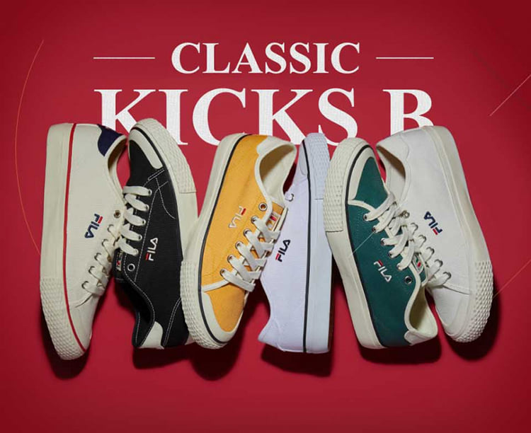 ☼☼☼ [Hàng Auth - Đen] ☼ Giày Fila Classic Kicks B - Cổ điển ☼☼☼