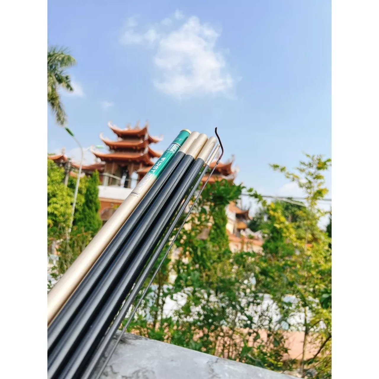 LÓNG CẦN CÂU HUYỀN THIẾT XANH