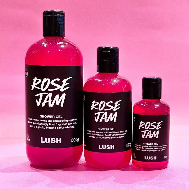 [HCM]Sữa tắm Rose Jam shower Gel - LUSH