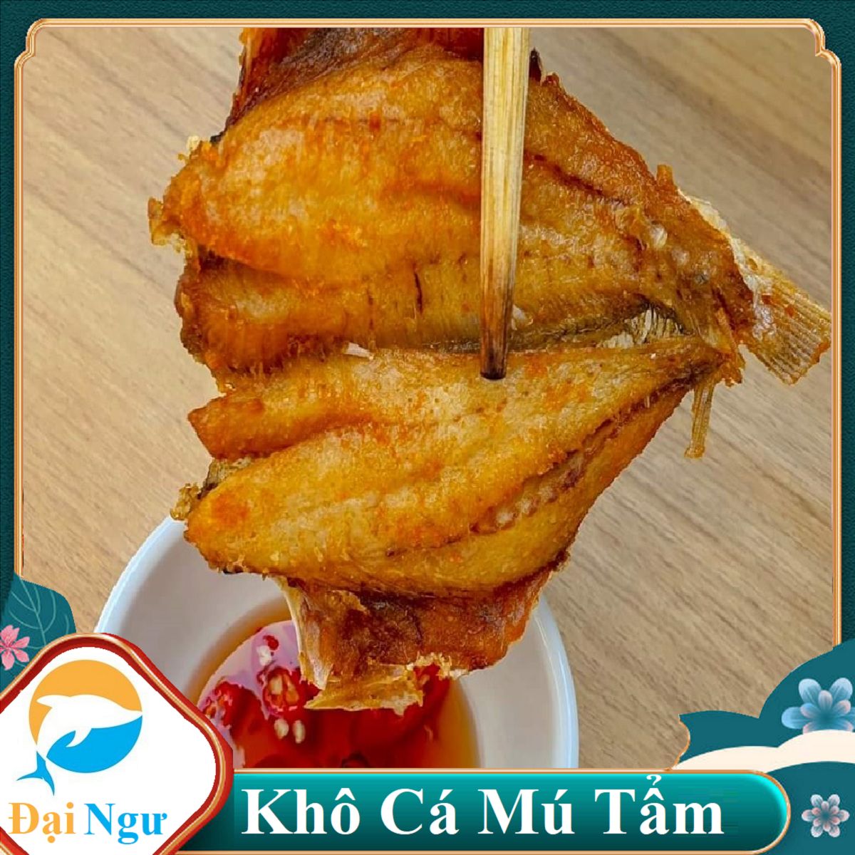 Khô cá mú siêu tươi ngon khô cá mú biển cà mau--đại ngư