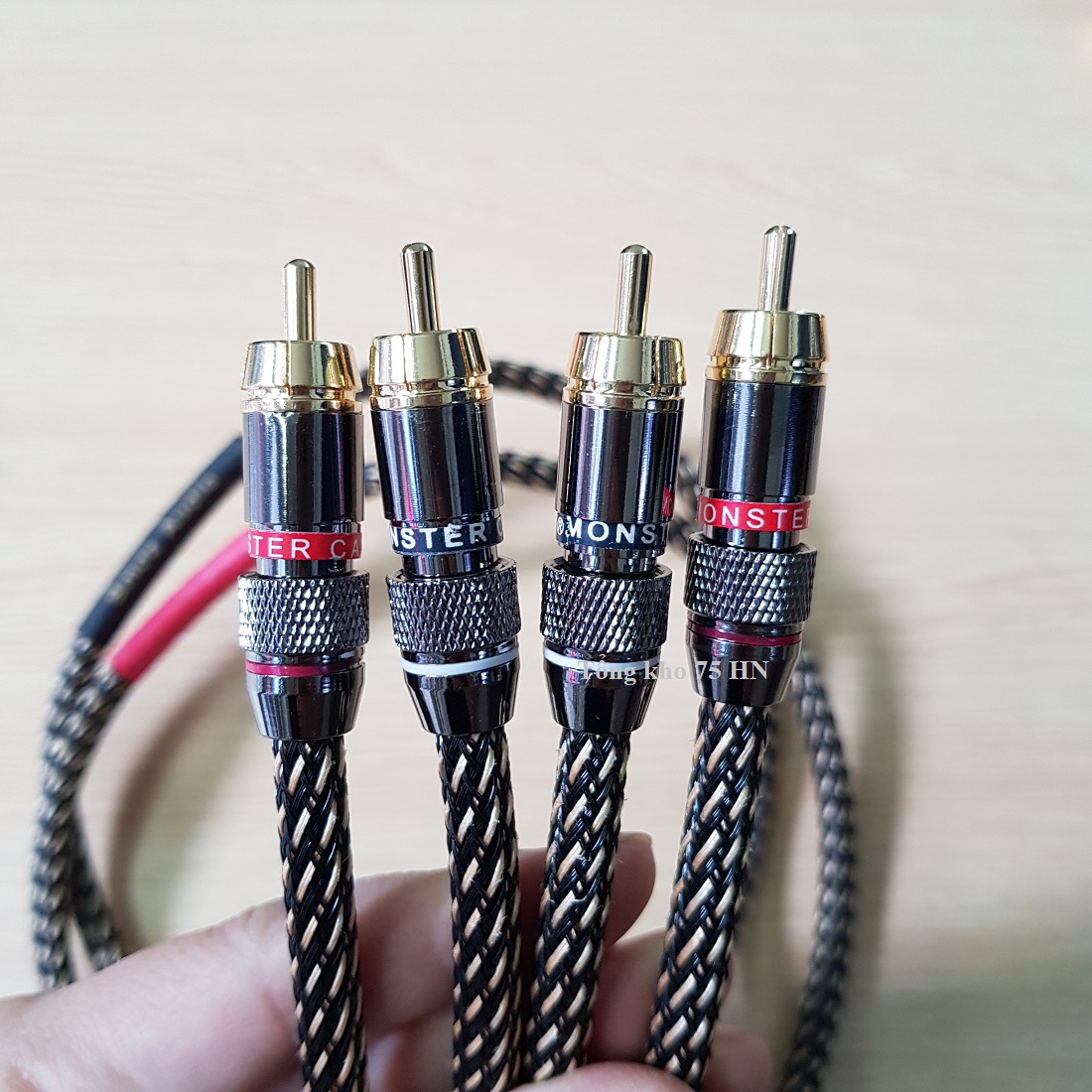 DÂY TÍN HIỆU AUDIO RCA MONSTER STANDARD 100