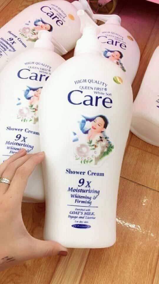 Sữa tắm dê 9x White Care 1200ml