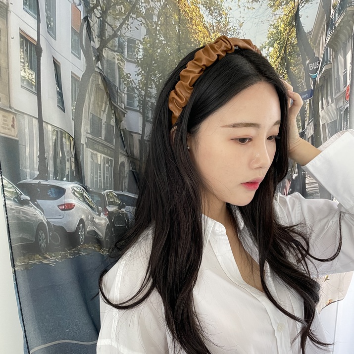 Cài tóc Leather headband Hàn Quốc