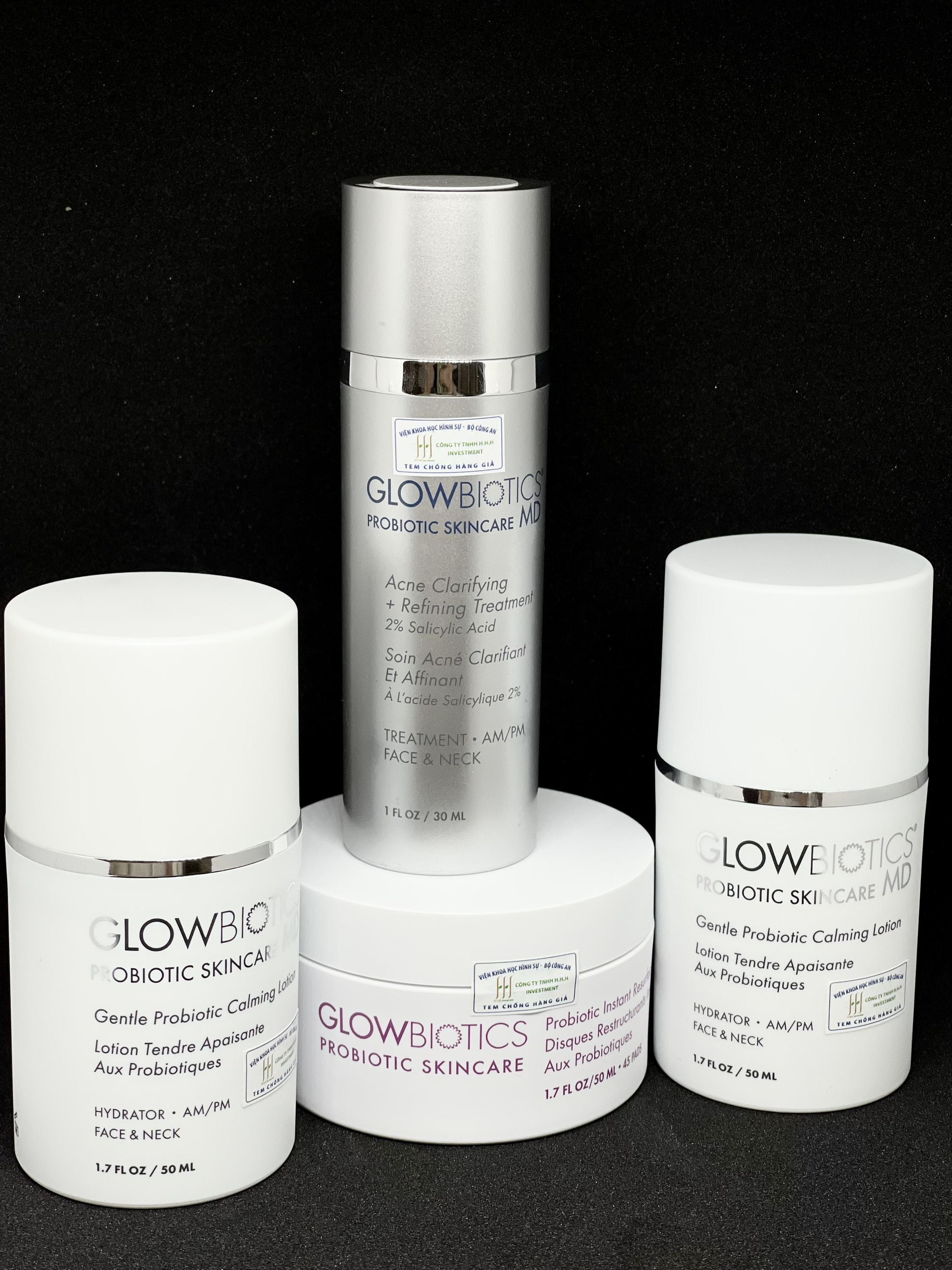 Serum kiểm soát bã nhờn GLOWBIOTICS Acne Clarifying + Refining Treament (30ml) [ NHẬP KHẨU]
