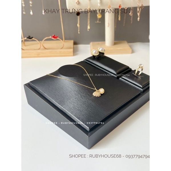 Khay trưng bày bộ trang sức cao cấp
