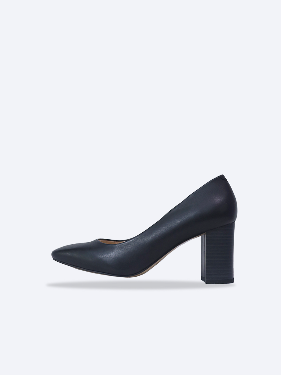 Giày nữ công sở da thật gót trụ 7cm P04 - SALSA pumps