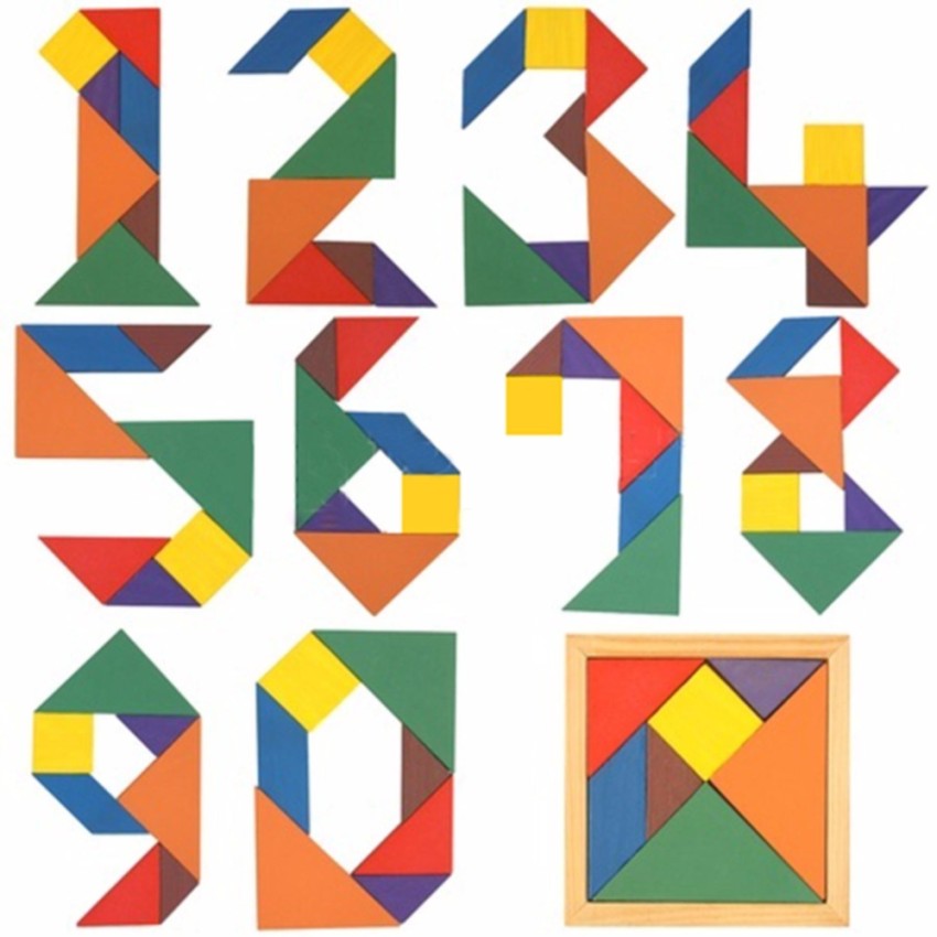 Bộ ghép trò chơi trí uẩn tangram