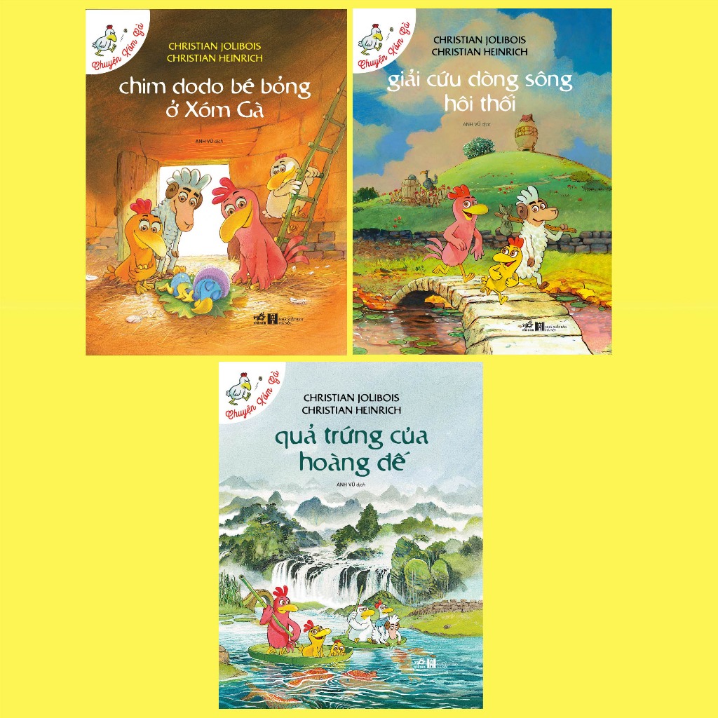 Sách - Bộ Chuyện xóm gà (Phần 3) (3 cuốn lẻ)