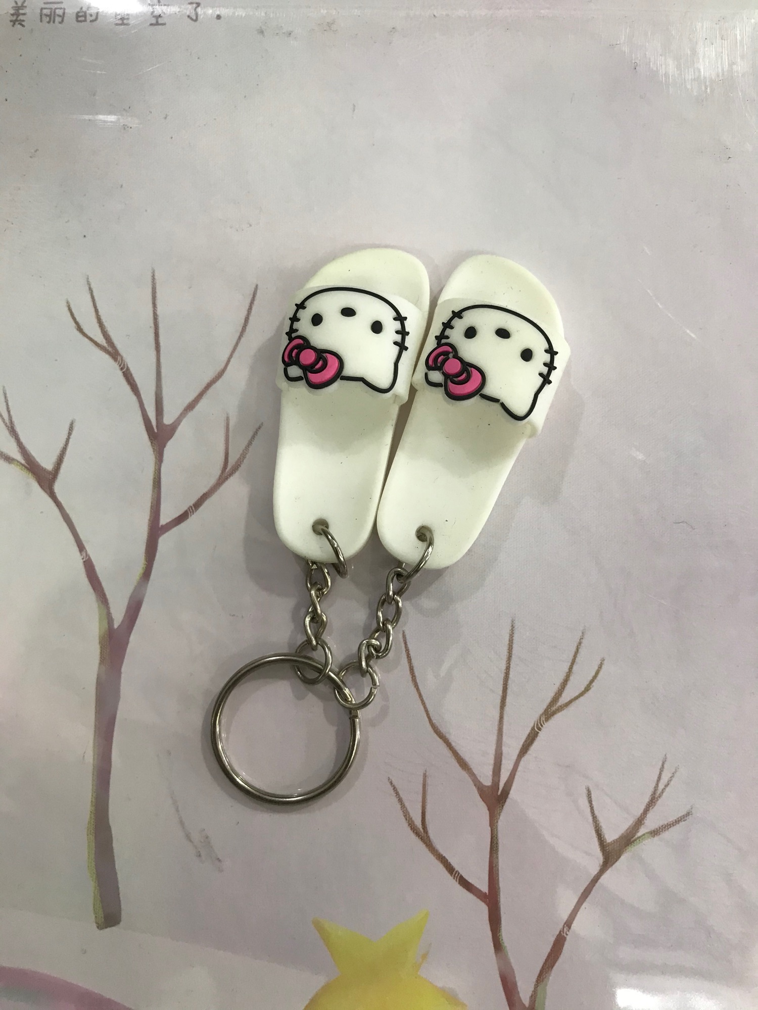 [HCM]Móc khoá đôi dép helo kitty