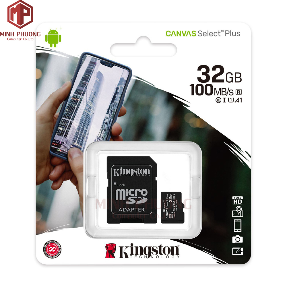 Thẻ nhớ Kingston 32GB Micro SD - Hàng chính hãng