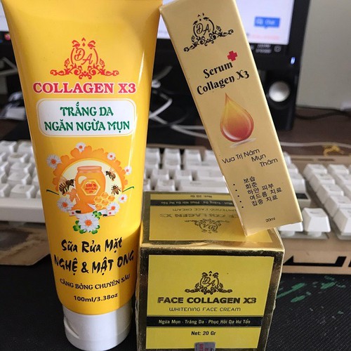Serum collagen x3 giảm nám, mụn thâm 20ml