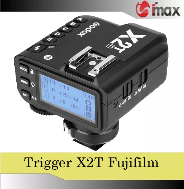 Điều khiển đèn godox x2t-f-ttl 2.4g wireless flash trigger cho fujifilm