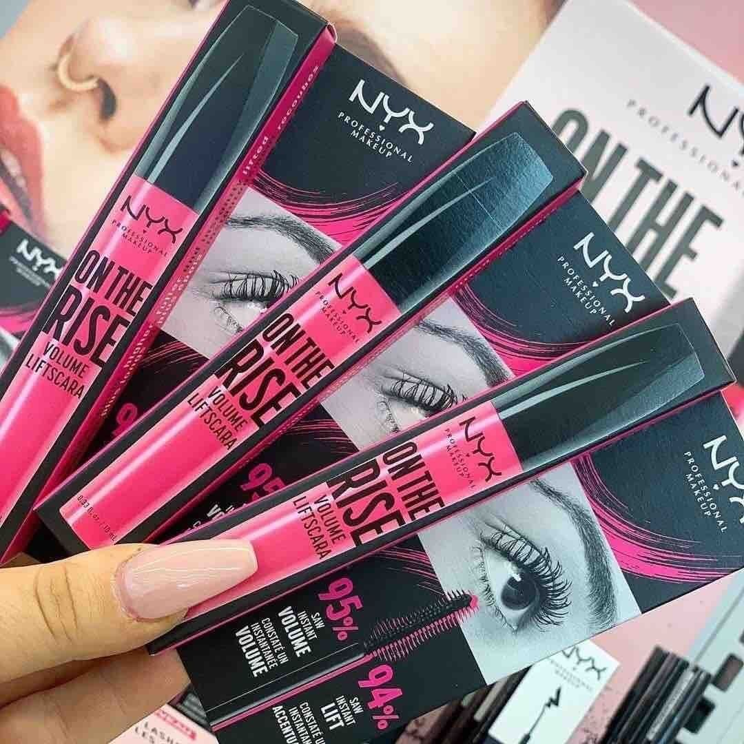 MASCARA NYX MAKE UP ON THE RISE VOLUME MASCARA BLACK 11809