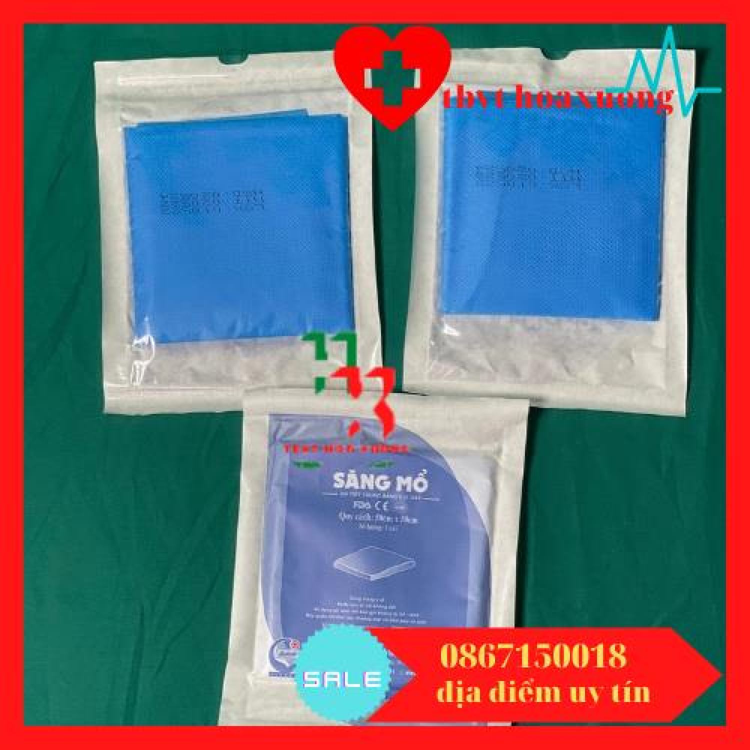 [Bán lẻ từng chiếc] sǎng mổ y tế sử dụng một lần trong phẫu thuật
