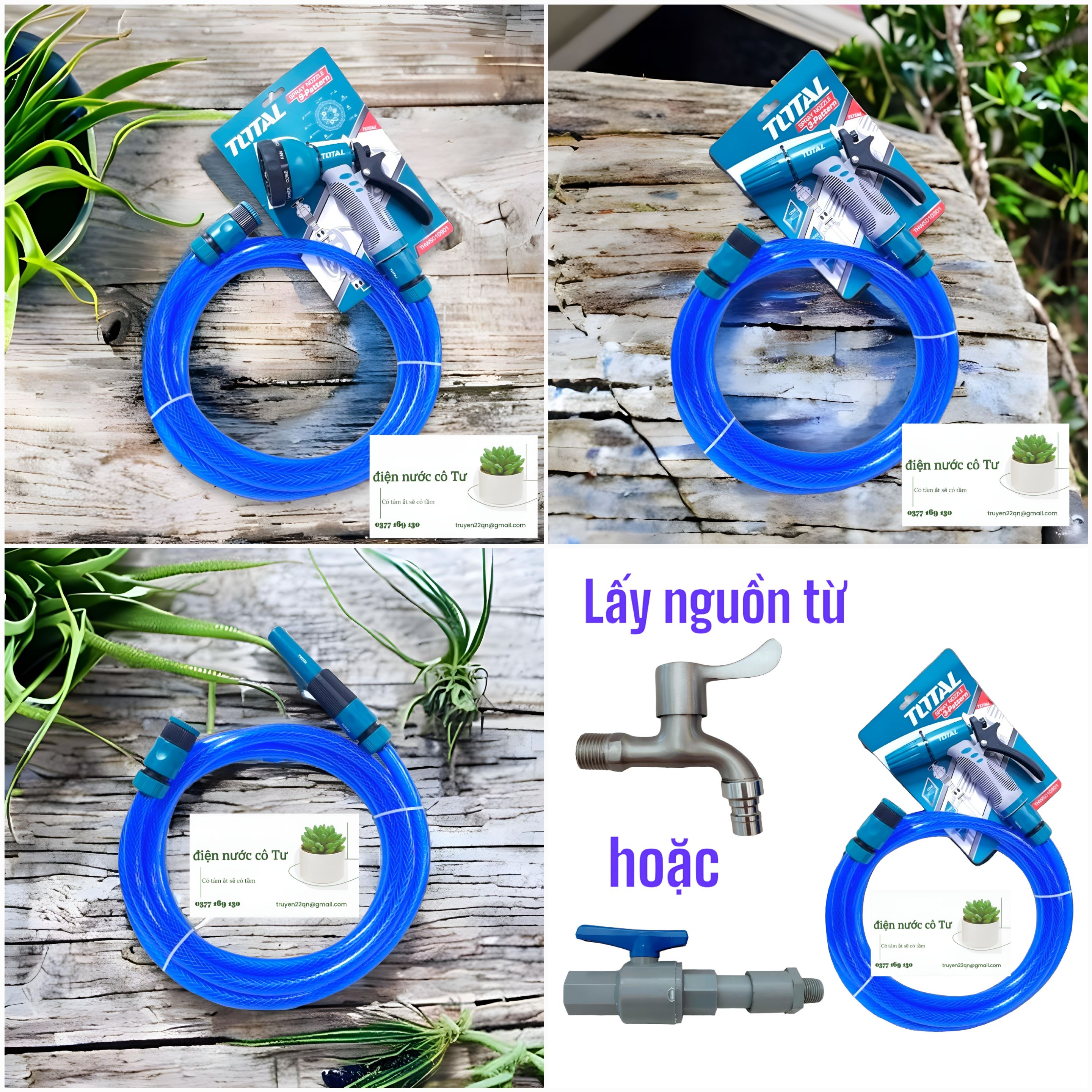 Bộ 3 khớp nối nhanh TOTAL THWS030301