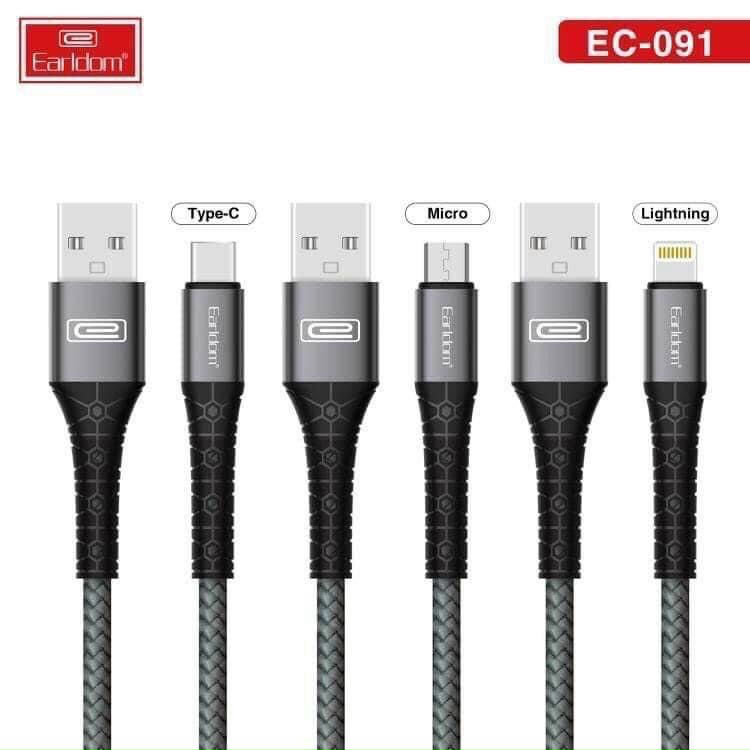 CÁP SẠC BỌC SỢI EARLDOM EC - 091