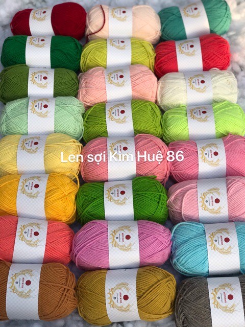 Len Best Wool cuộn 50g ( từ màu 21 đến 40)