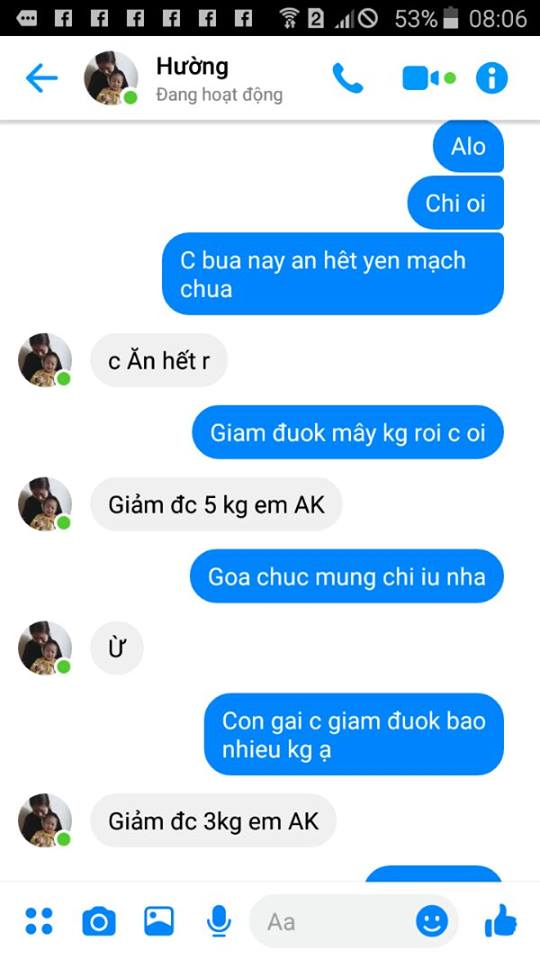 combo 3kg yến mạch tươi giảm cân